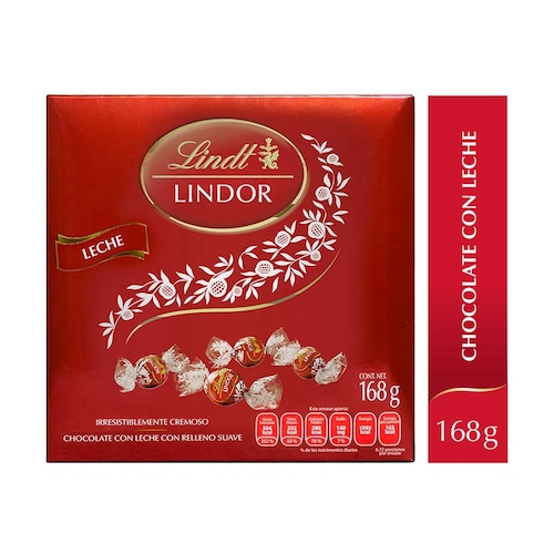 Caja de Chocolates con Leche 168 Gr Lindt