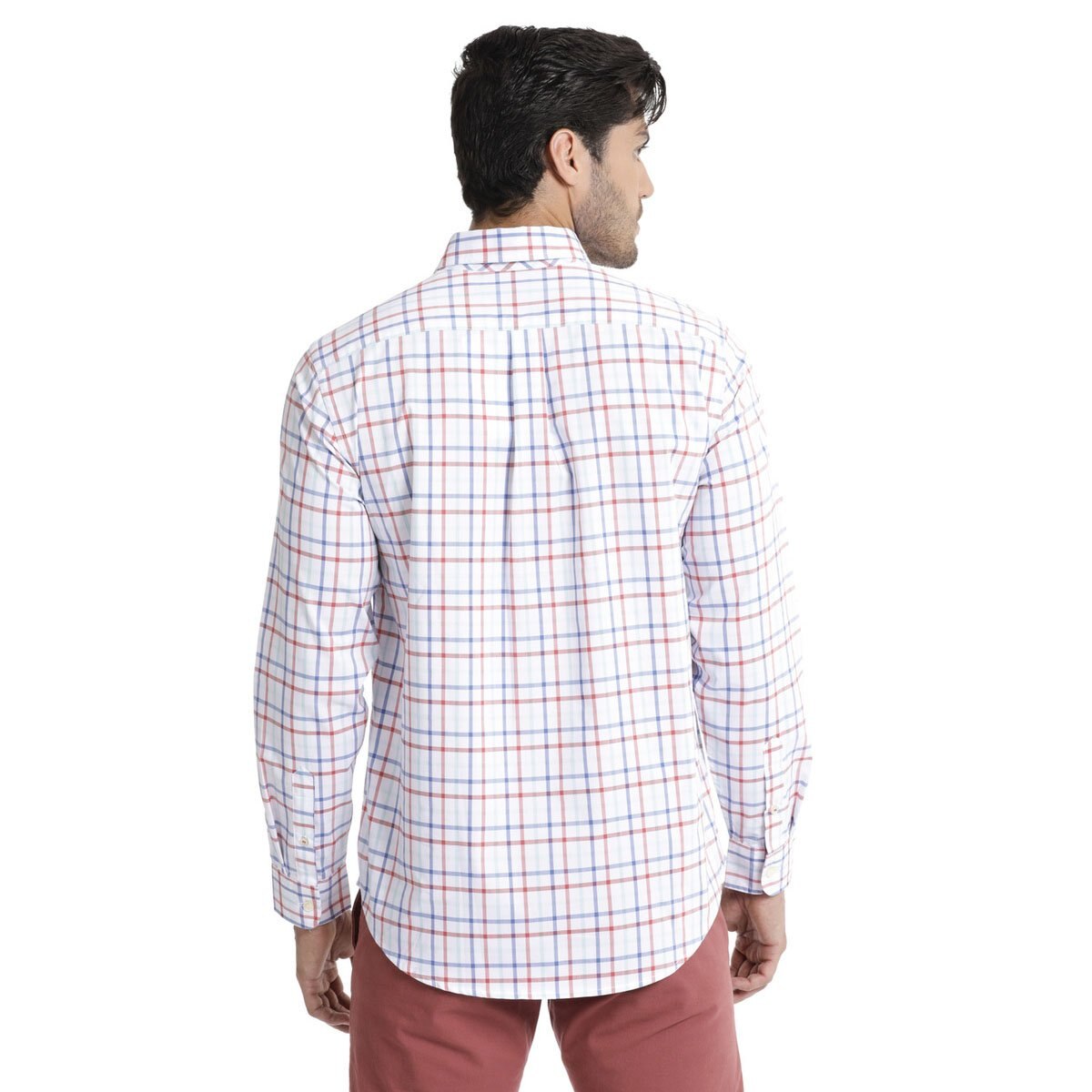 Camisa Blanca de Rayas Dockers® para Caballero