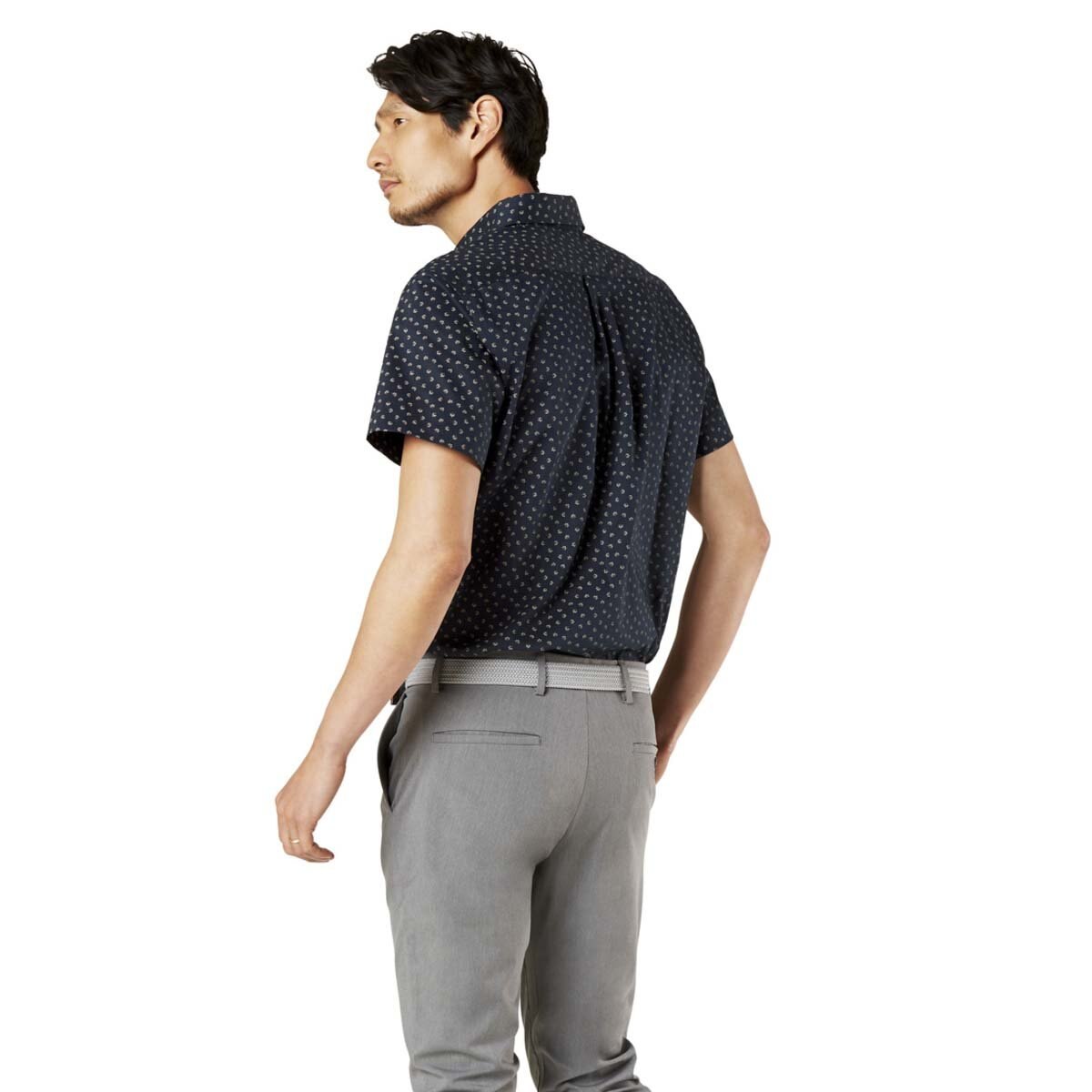 Camisa Azul de Manga Corta Dockers® Short para Caballero