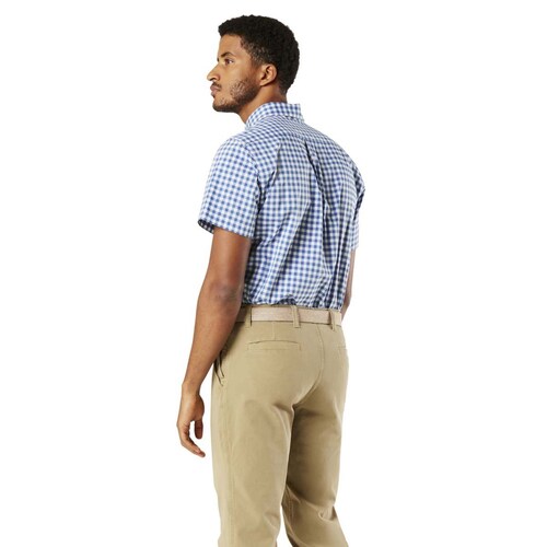 Camisa Azul Claro de Cuadros Dockers® para Caballero