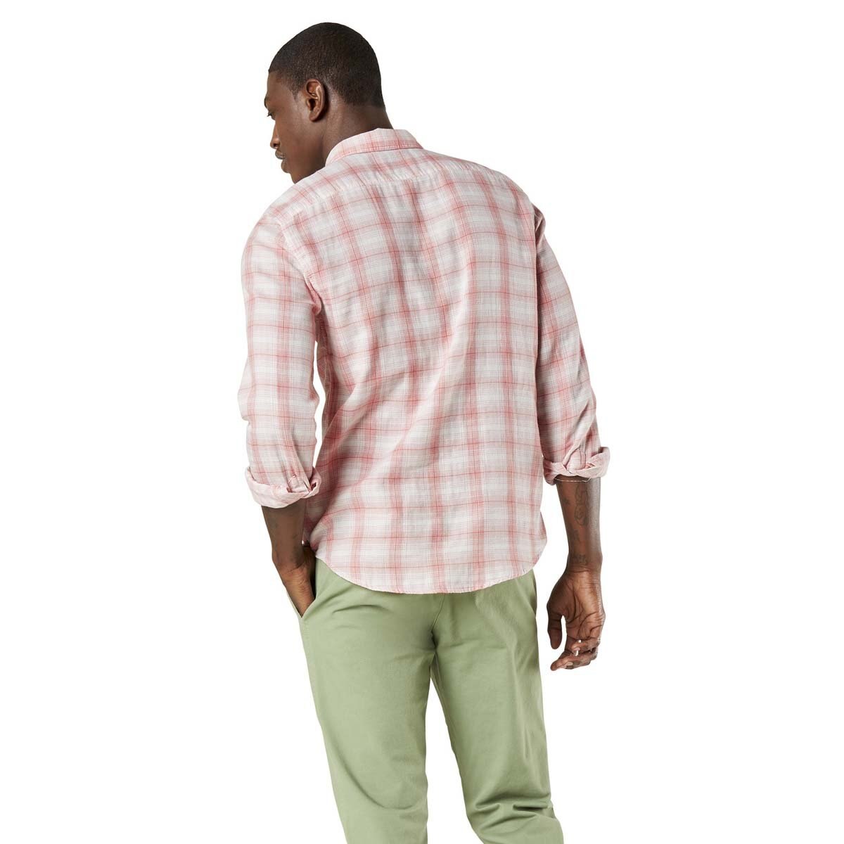 Camisa Hueso Manga Larga Dockers® para Caballero