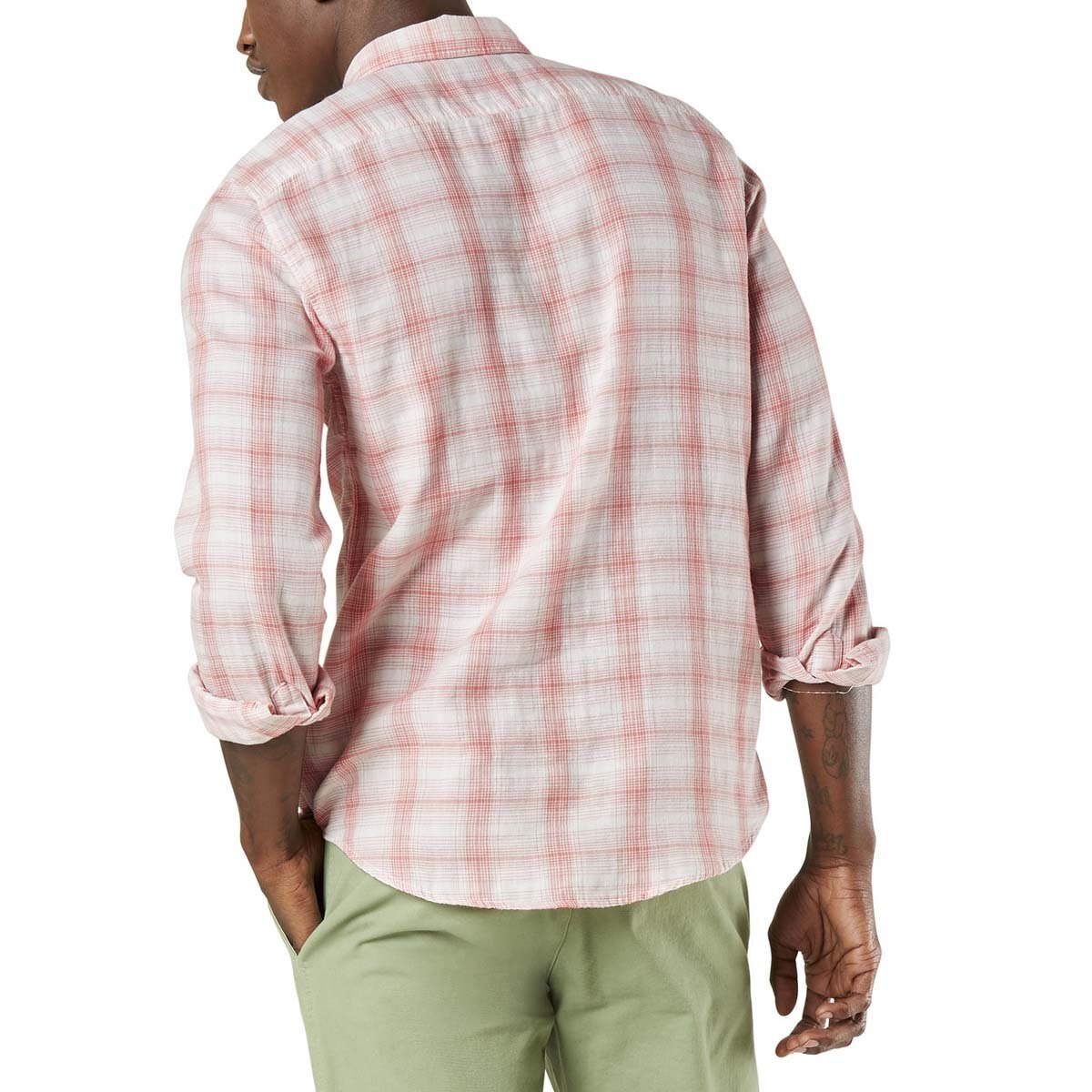 Camisa Hueso Manga Larga Dockers® para Caballero