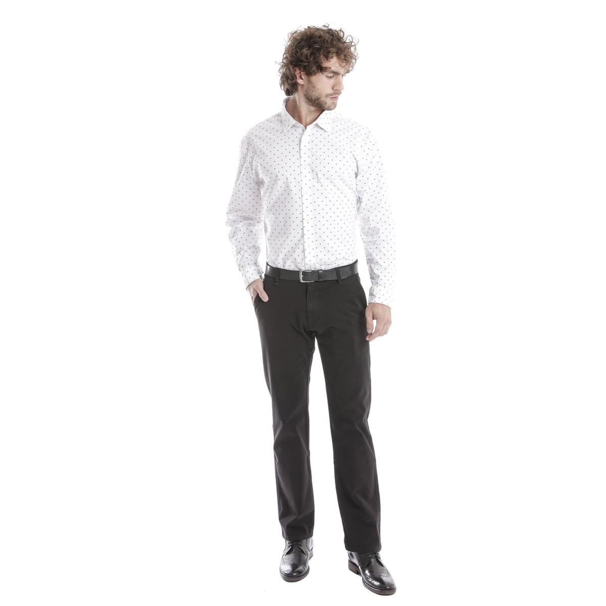 Pantalón Chino Slim Negro Ultimate 360 Dockers para Caballero