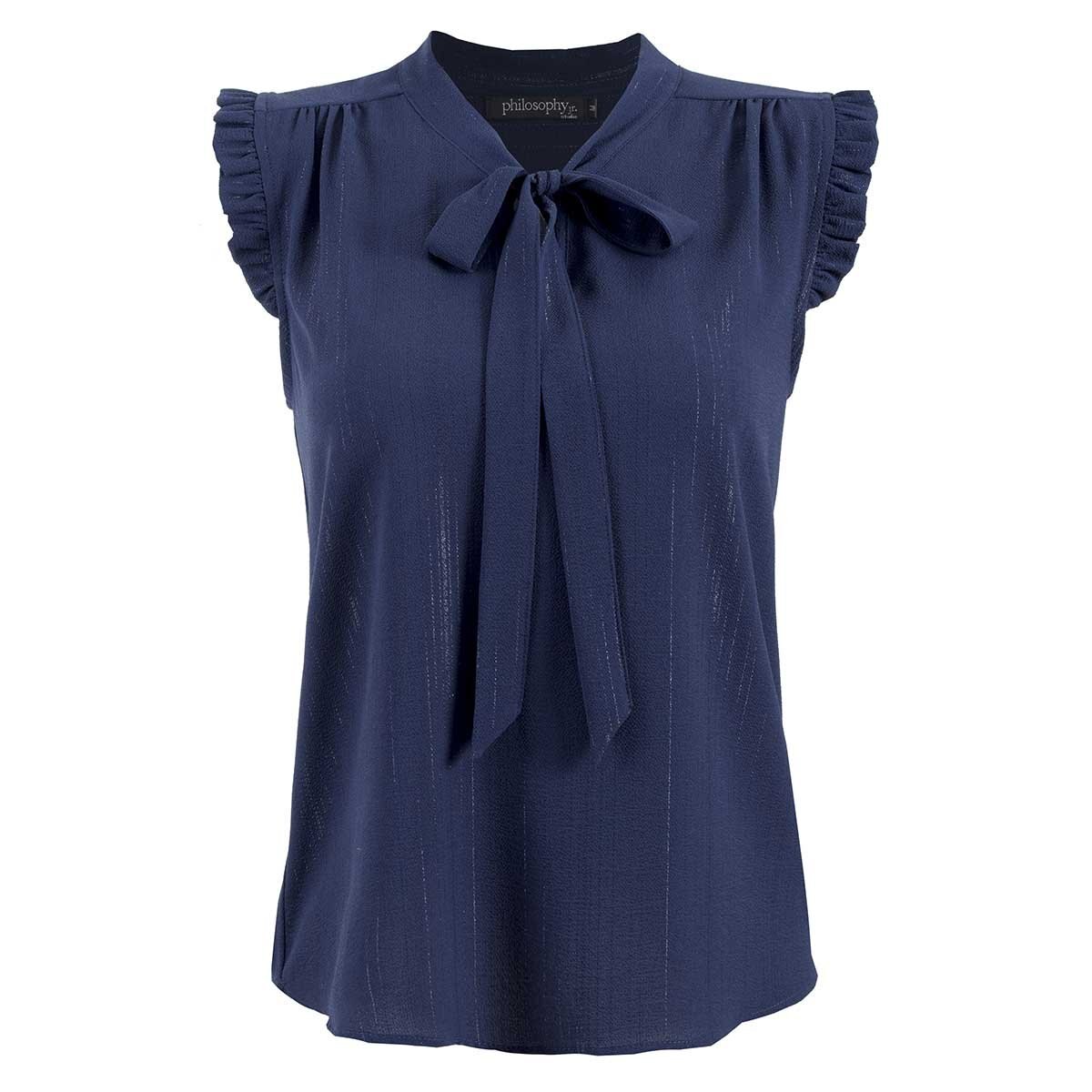 Blusa con Corbatín Philosophy Jr para Dama