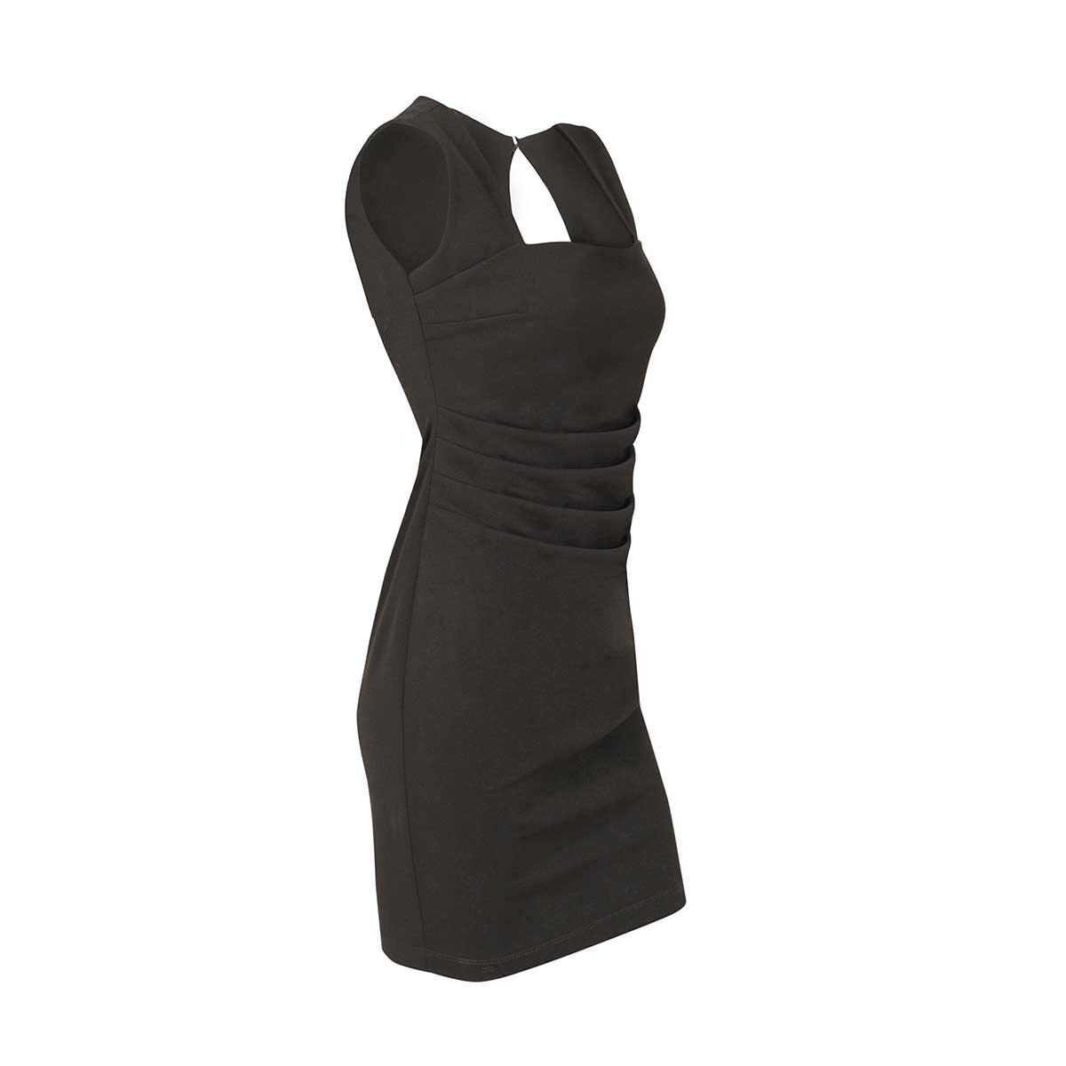 Vestido con Pliegues en la Cintura Noshe