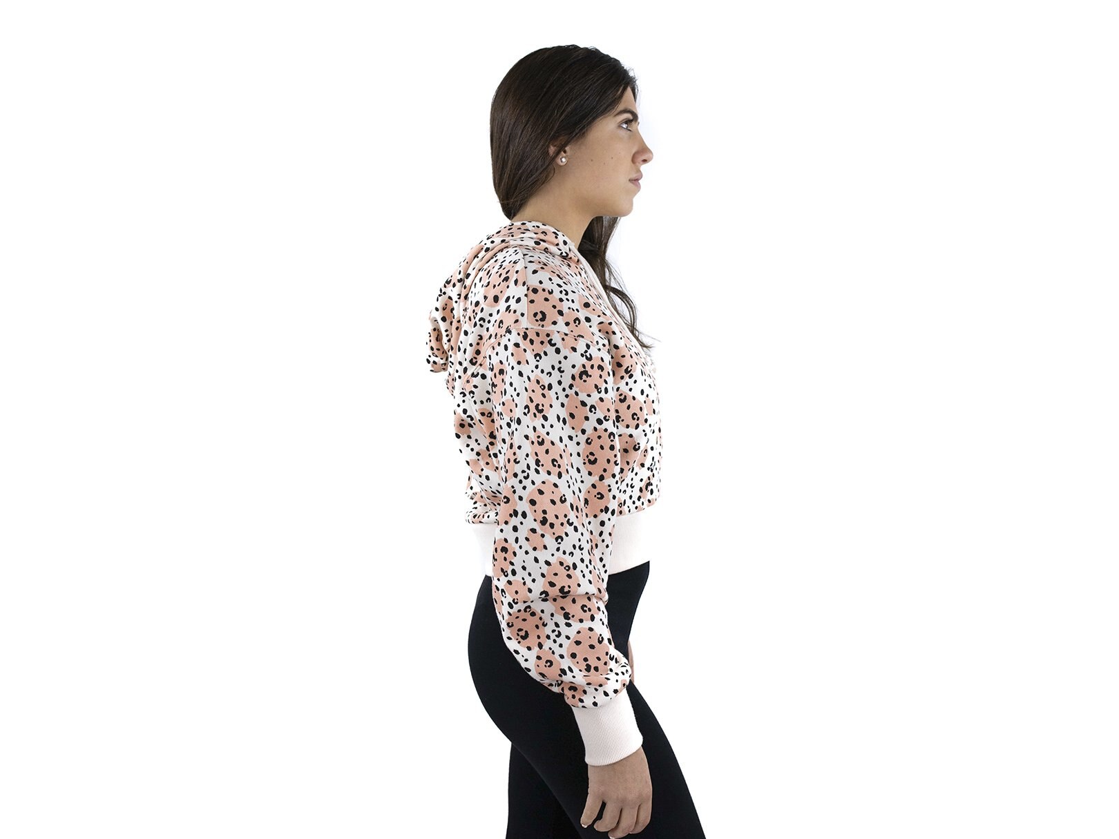Sudadera Diseño Leopardo Vans para Dama