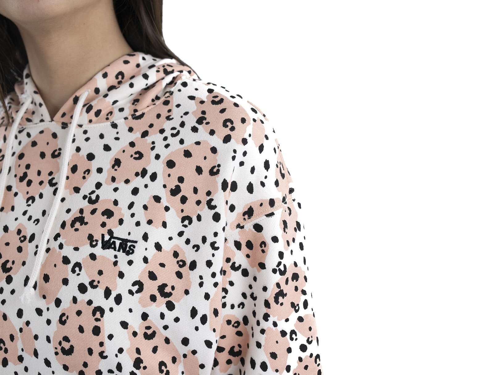 Sudadera Diseño Leopardo Vans para Dama