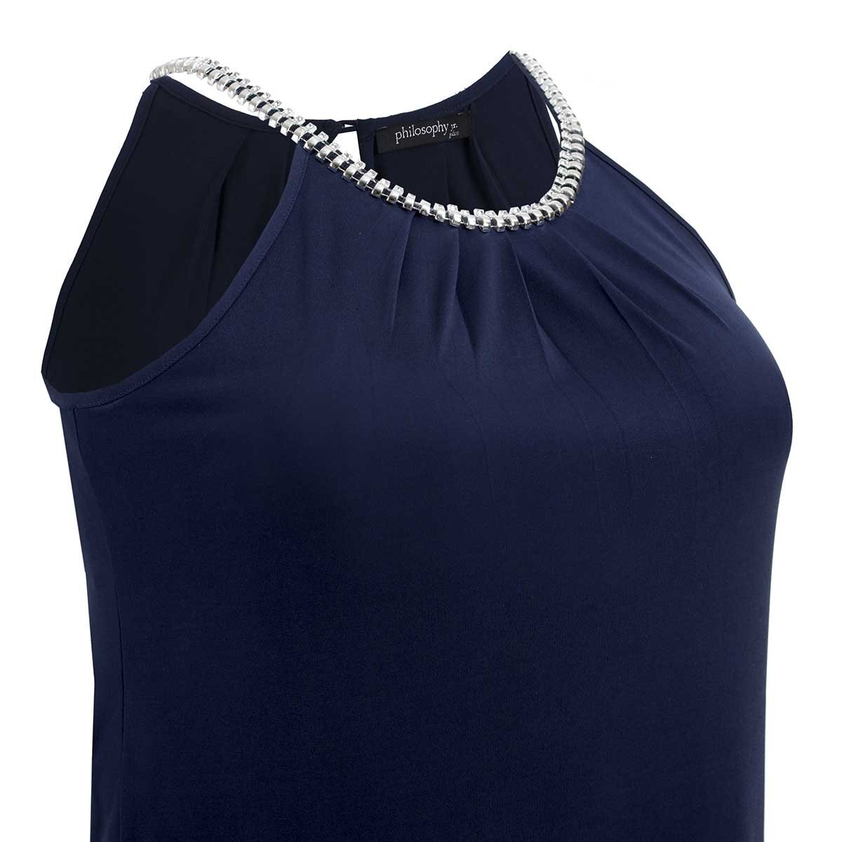 Blusa para Dama con Pedrería Philosophy Jr Plus