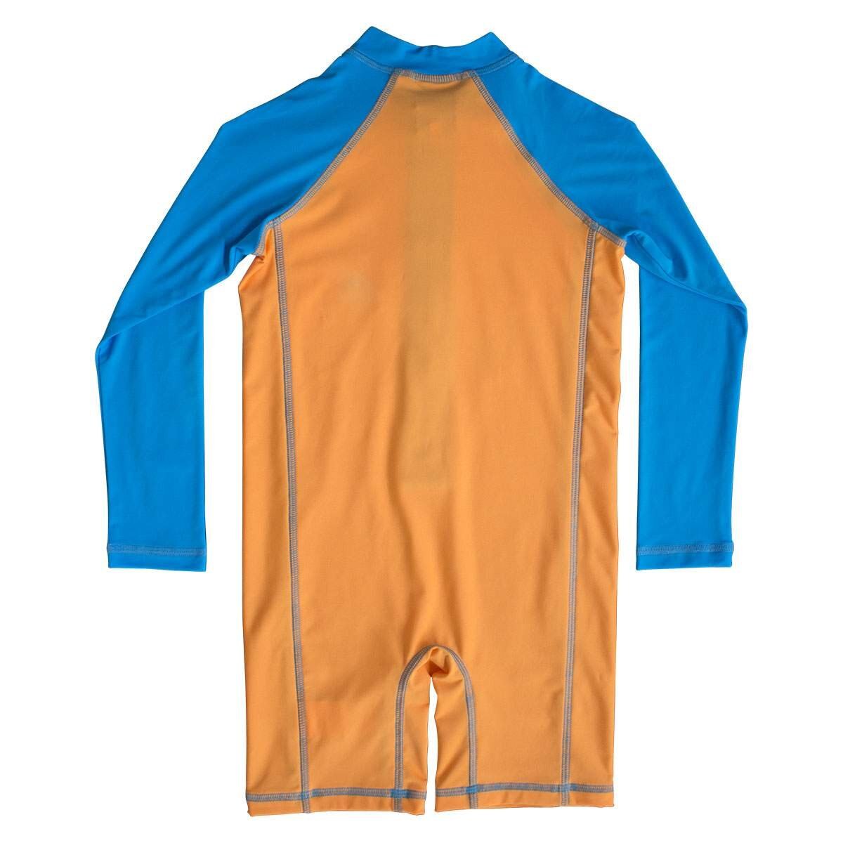 Body Surf Naranja Manga Larga Skysoul para Niño