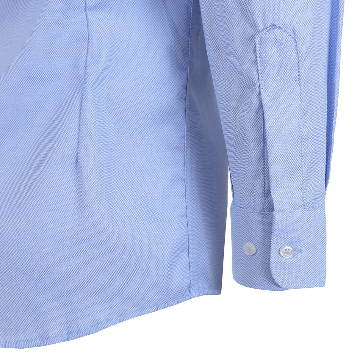 Camisa de Vestir Azul de Manga Larga Zilerys para Niño