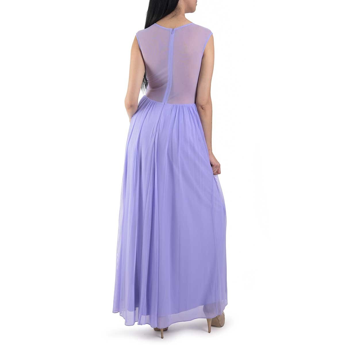 Vestido Largo de Red Talle Cruzado Nikki Italy