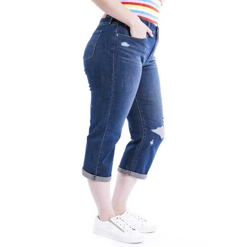 Jeans Shaping Capri Plus Levis para Dama