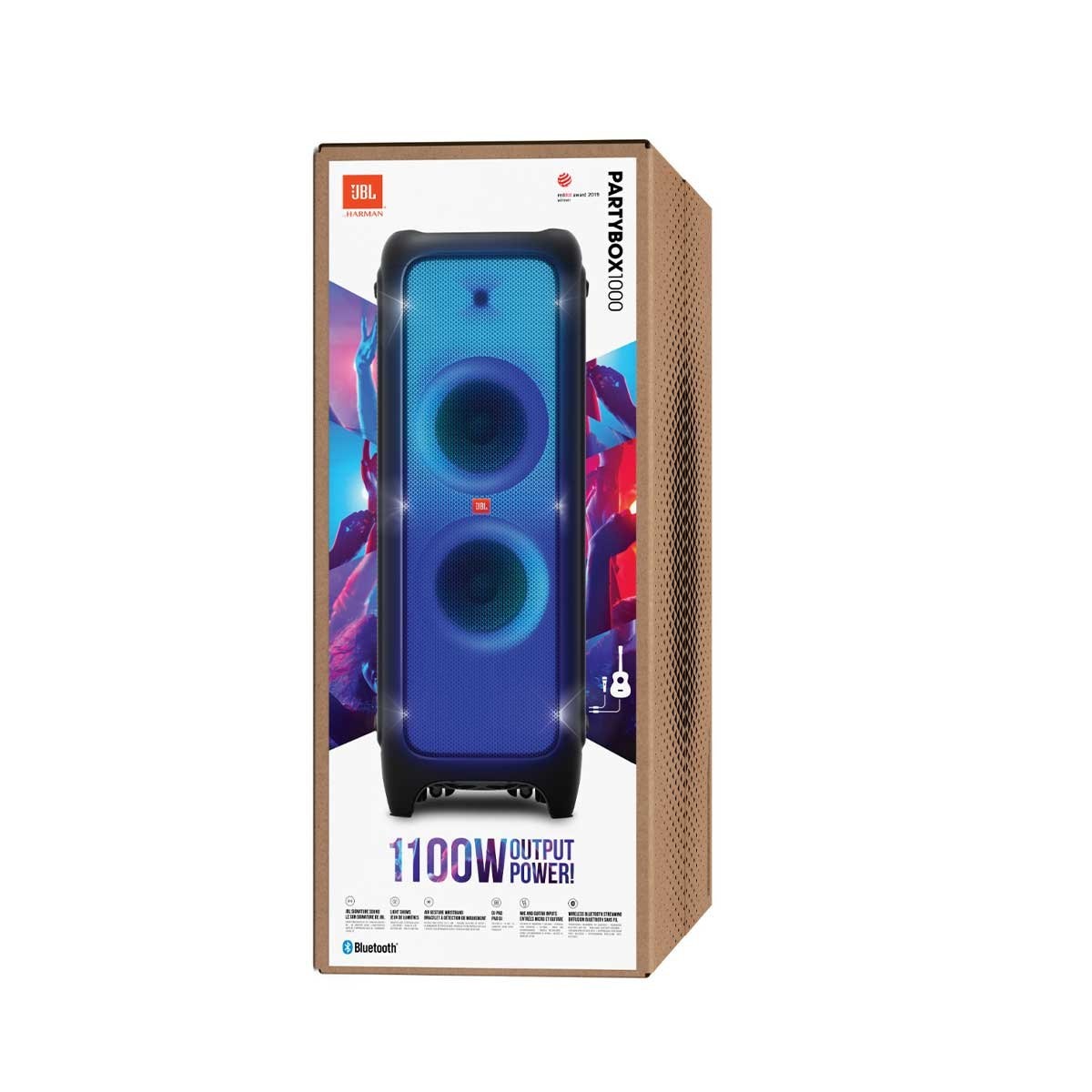 Bocina Party Box 1000 con Luces Jbl
