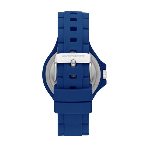 Reloj Unisex de Silicón Azul Skechers