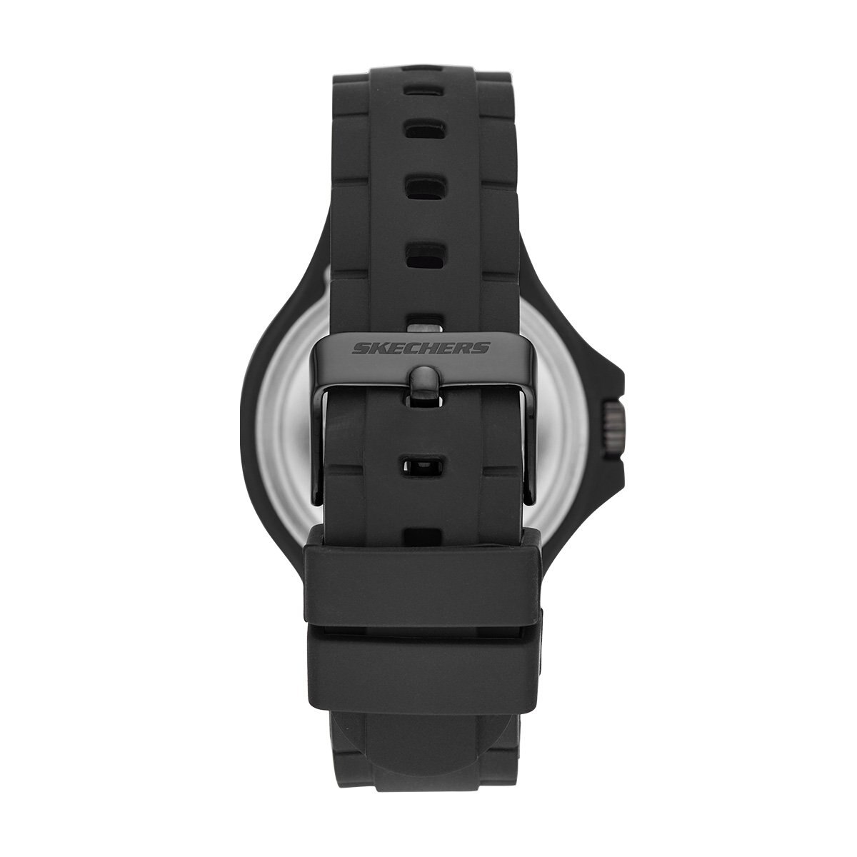 Reloj Unisex de Silicón Negro Skechers