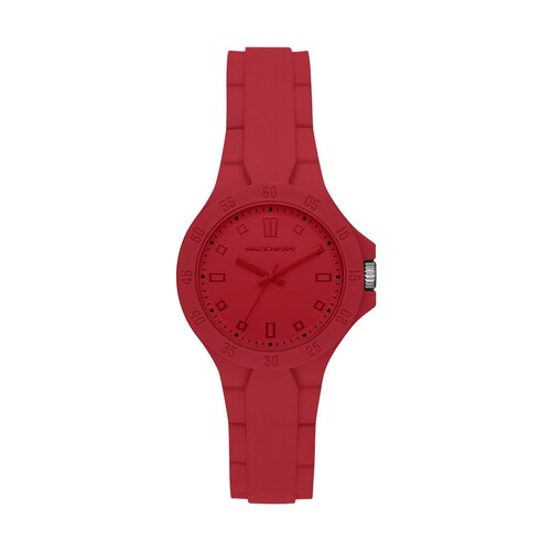 Reloj Unisex de Silicón Rojo Skechers