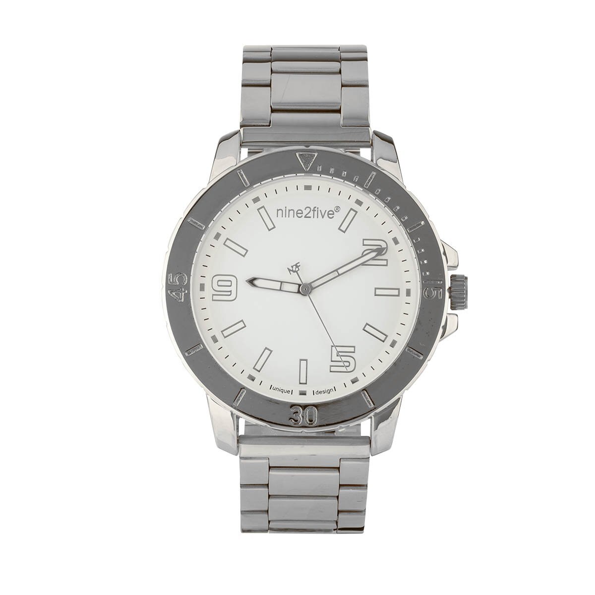 Reloj Plata para Caballero Nine To Five
