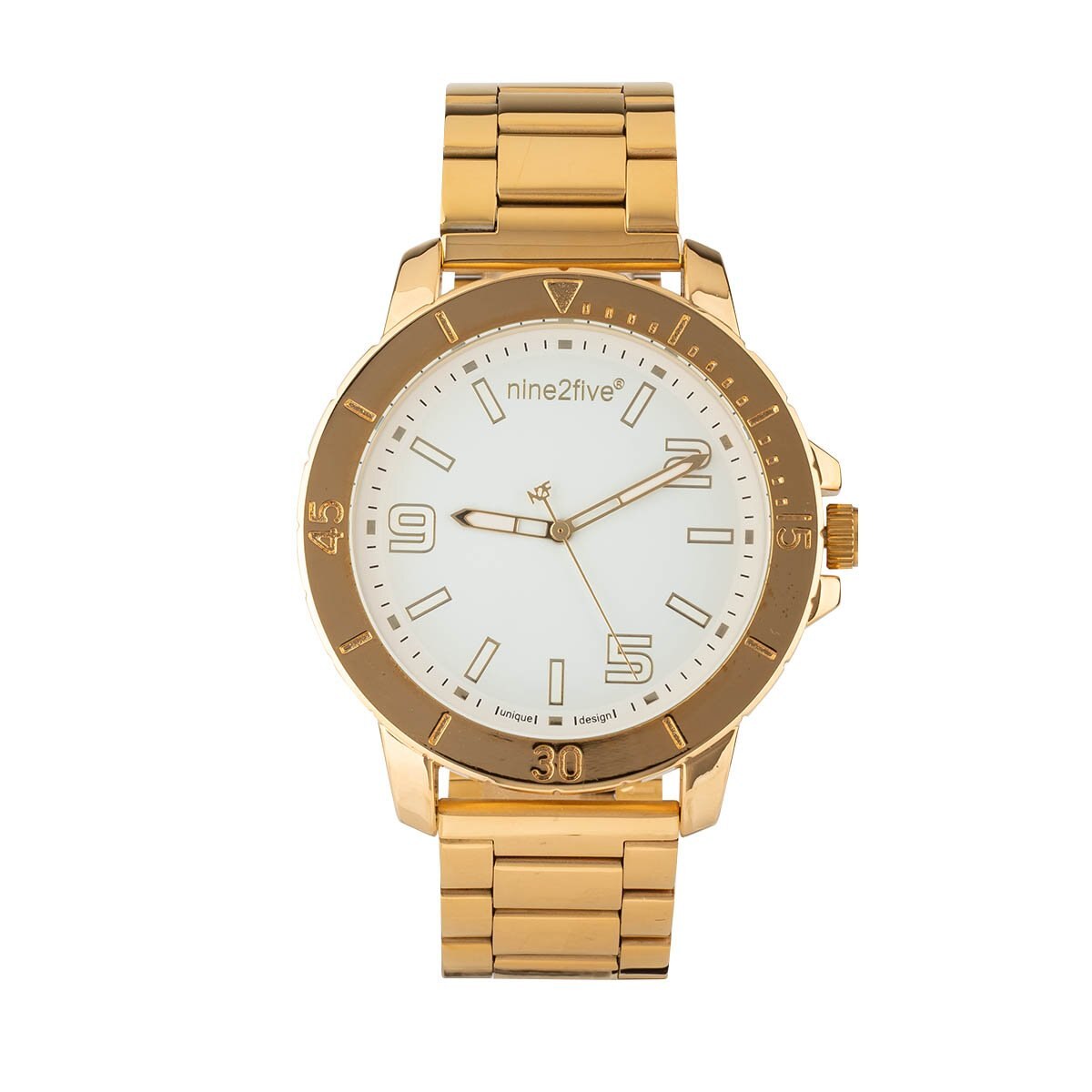 Reloj Dorado para Caballero Nine To Five