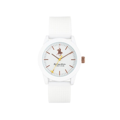 Reloj Blanco para Dama Polo Club
