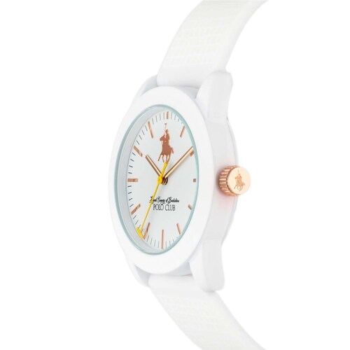 Reloj Blanco para Dama Polo Club