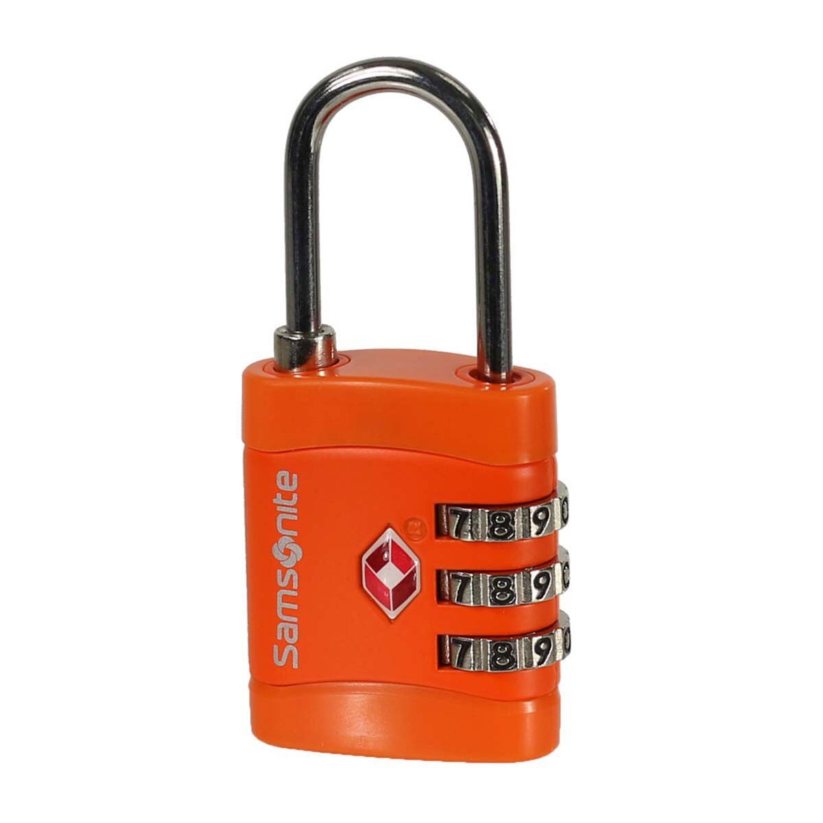 Candado de Triple Combinación Tsa Naranja Samsonite