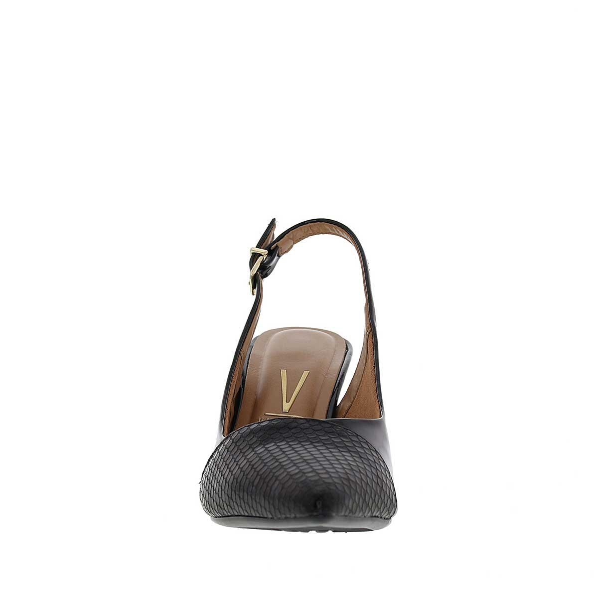 Zapatilla Puntal Destalonada Negro Vizzano