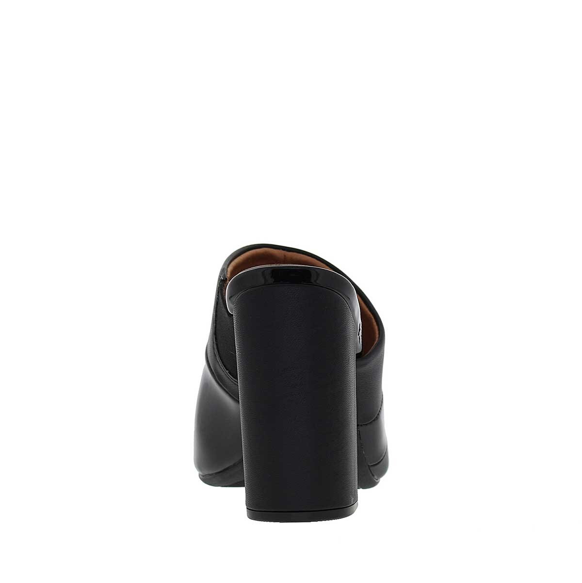 Shootie Negro Boca de Pescado Y Tacón Vizzano