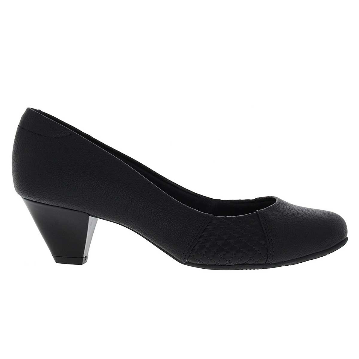 Zapatilla Negro con Confort Lateral Modare