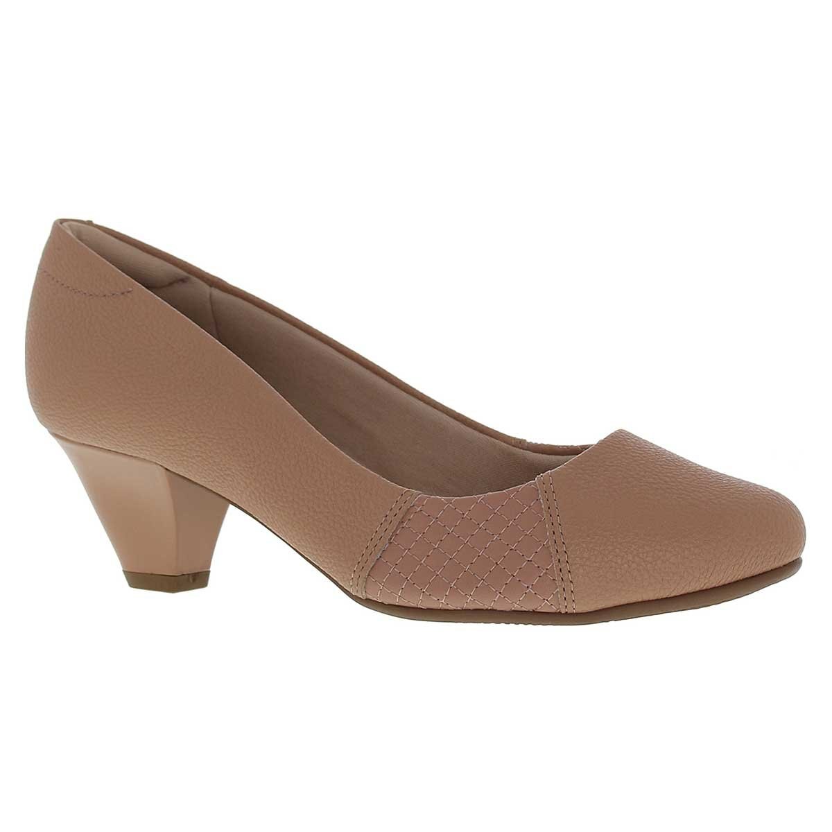 Zapatilla Beige con Confort Lateral Modare