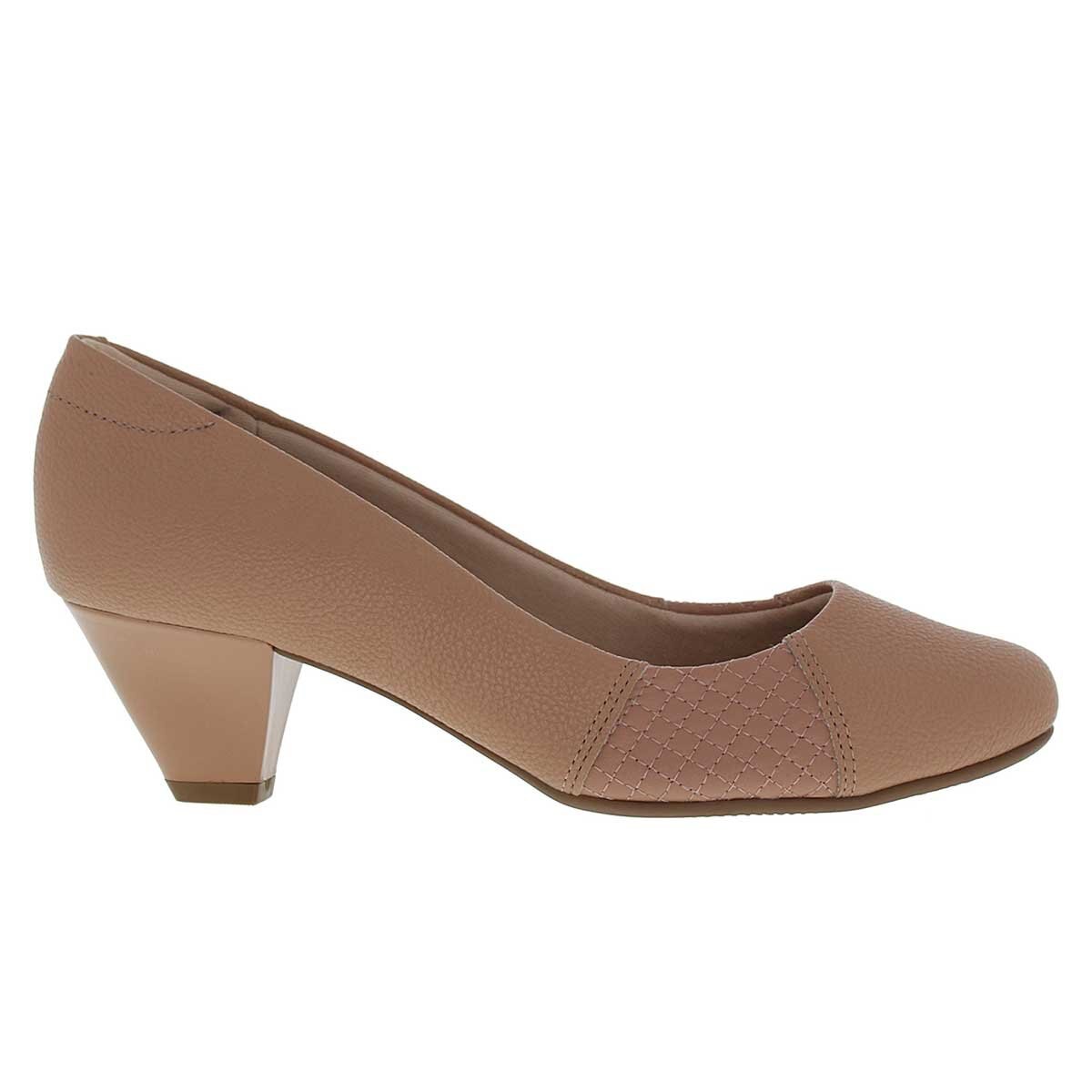 Zapatilla Beige con Confort Lateral Modare