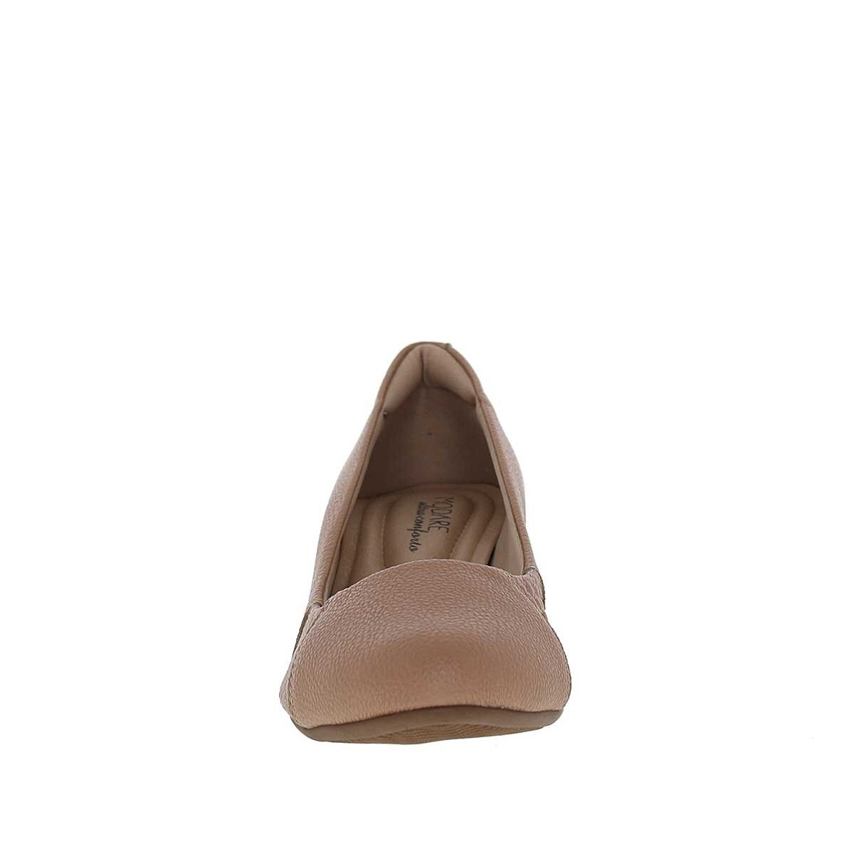 Zapatilla Beige con Confort Lateral Modare