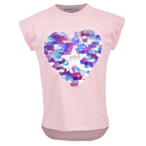 Playera de Corazón Philosophy Jr Girls para Niña