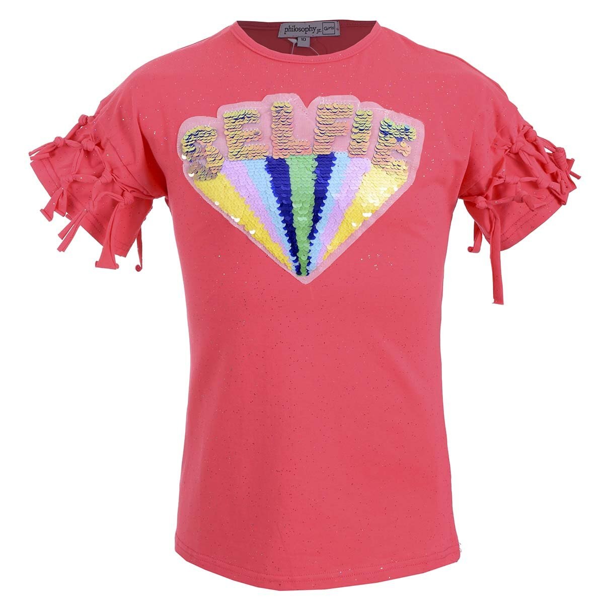 Playera Estampado de Selfie Philosophy Jr Girls para Niña