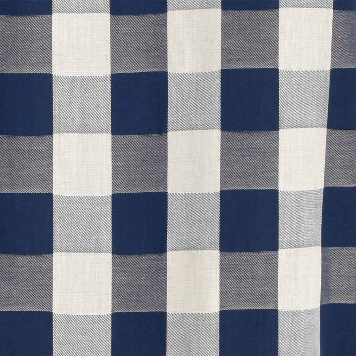 Camisa Manga Corta de Cuadros Blanco Scandro para Caballero