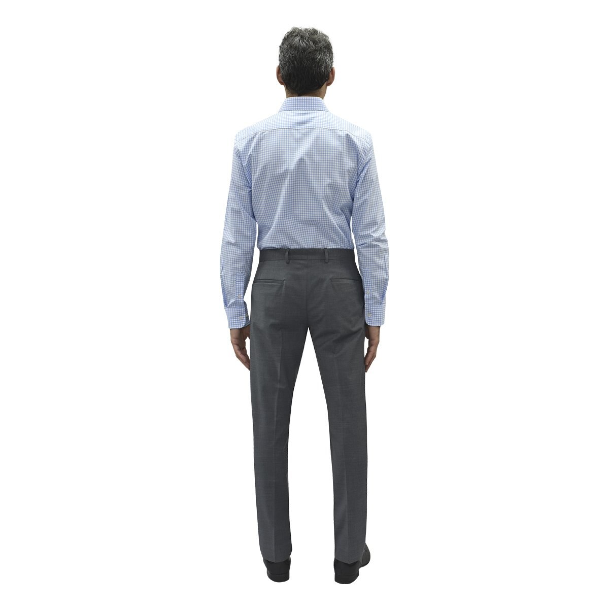 Camisa de Vestir Azul Combinado Corte Slim Nautica. para Caballero