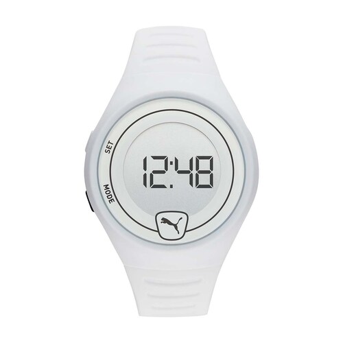 Reloj Digital Blanco para Caballero Puma