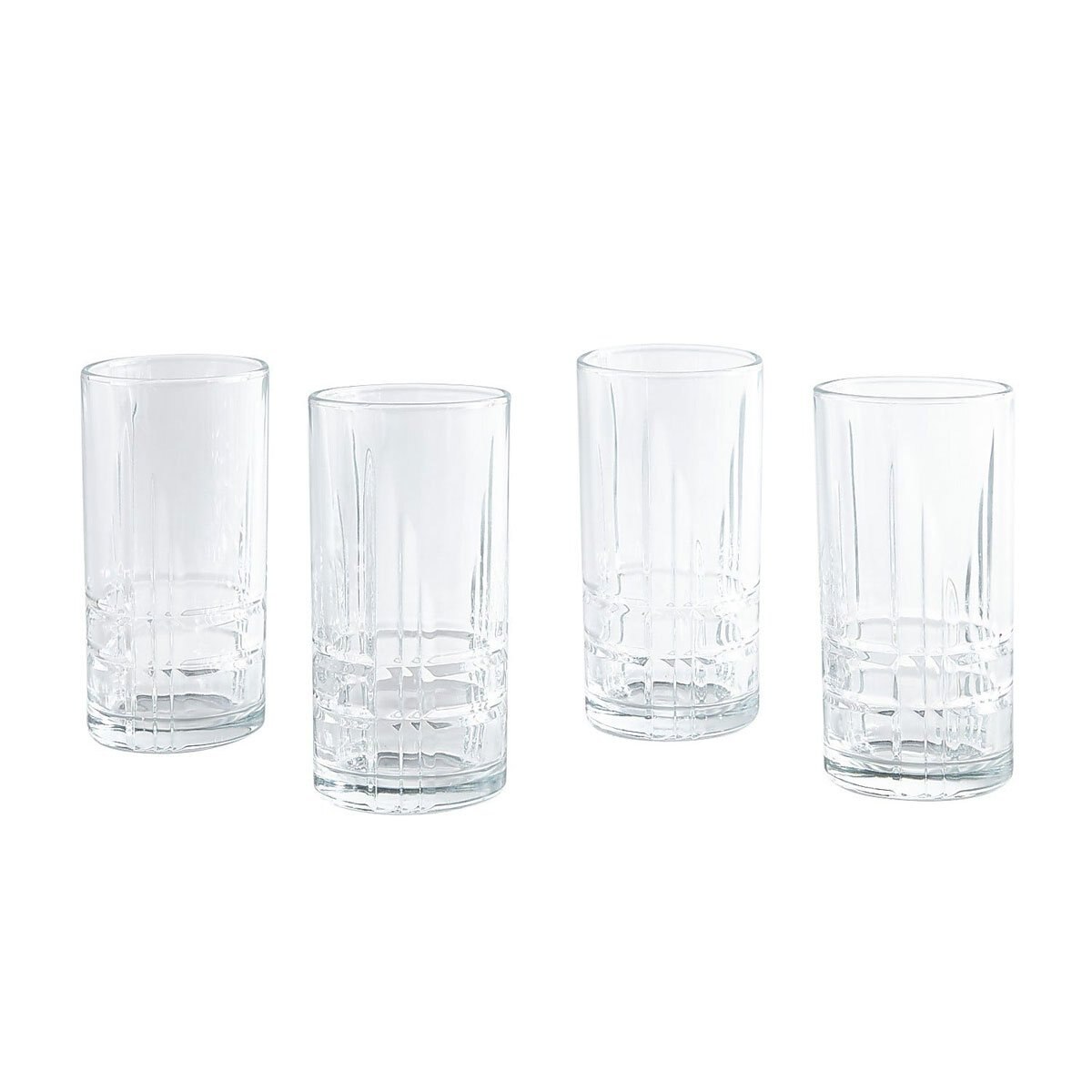 Vasos Etched Base Pier 1 Imports - 4 Pz