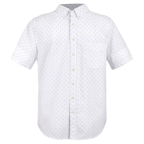 Camisa Blanca Manga Corta J. Opus para Caballero