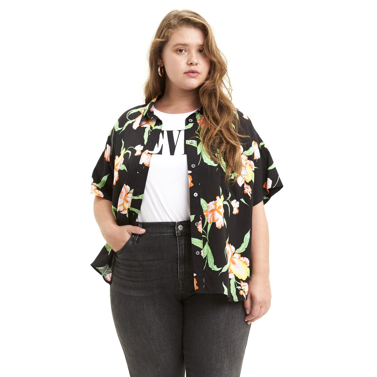 Blusa para Dama Alexandra Shirt Plus Size Levis Plus