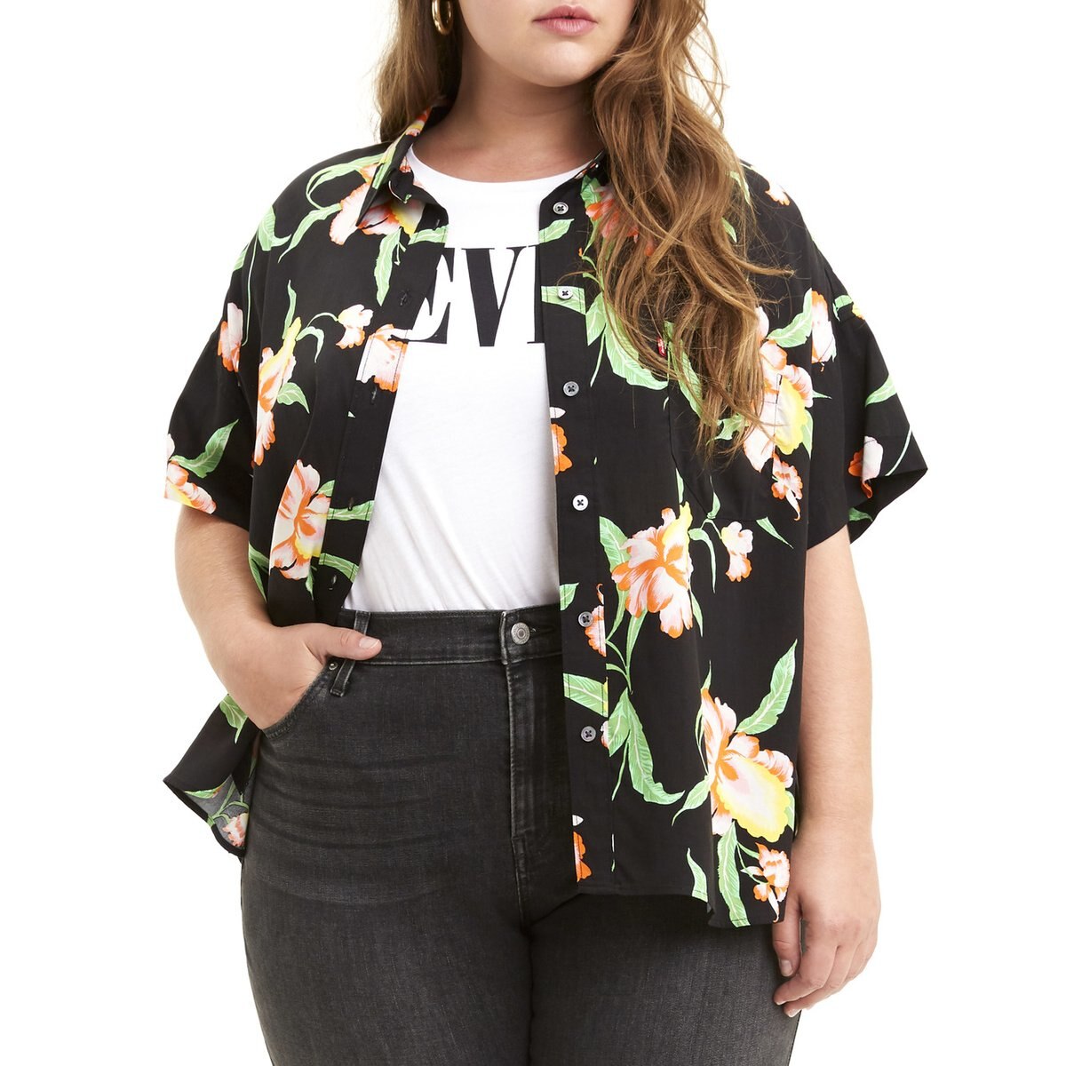 Blusa para Dama Alexandra Shirt Plus Size Levis Plus