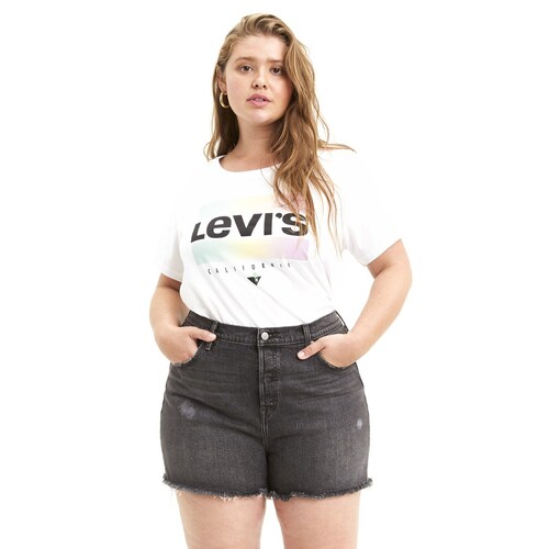 Playera para Dama Perfect Graphic Tee Shirt Plus Size Levis Plus