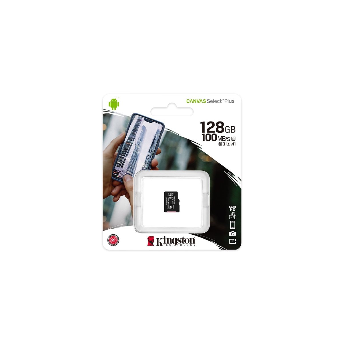 Micro Sd C10 Plus 128Gb (Sin Adaptador) Kingston