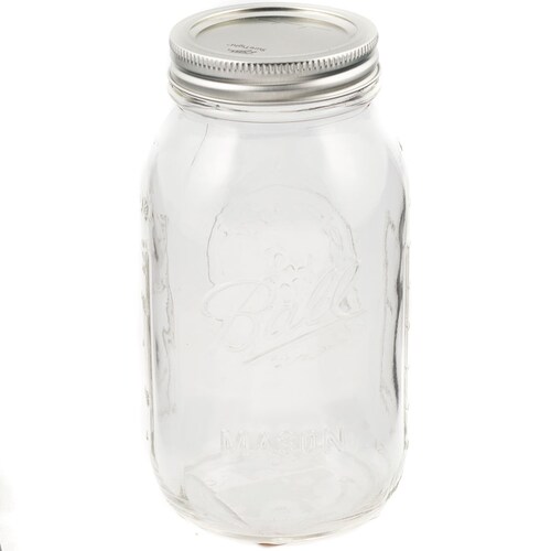 Home Nature Jarra Mason de 32 Oz con Tapa