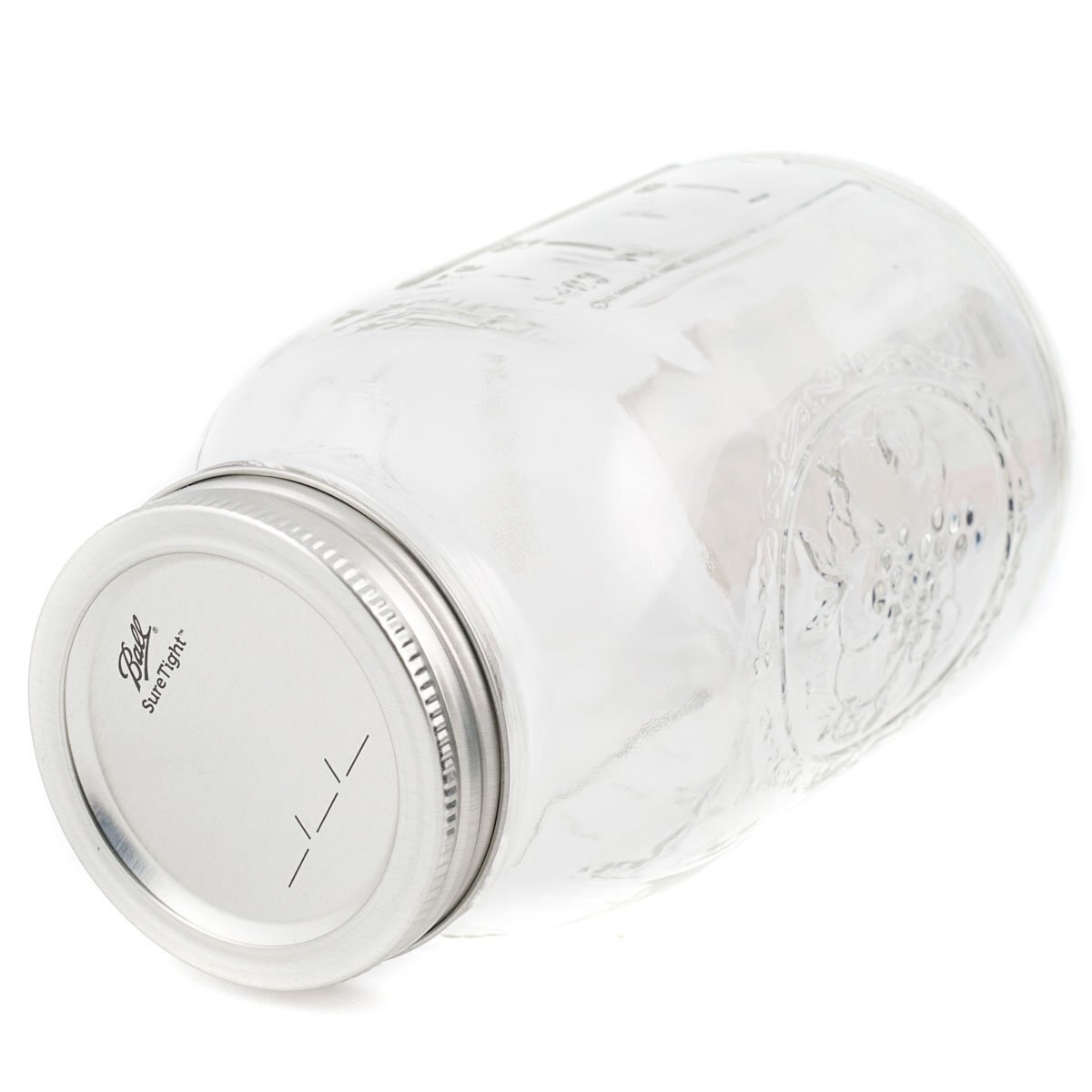 Home Nature Jarra Mason de 32 Oz con Tapa