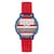 Reloj Rojo Unisex Guess Varsity Modelo V1028M4