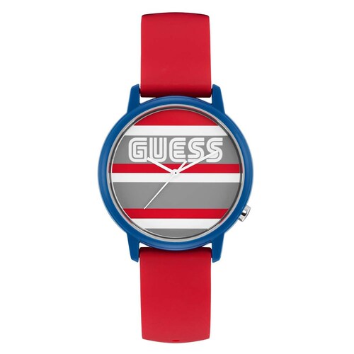 Reloj Rojo Unisex Guess Varsity Modelo V1028M4