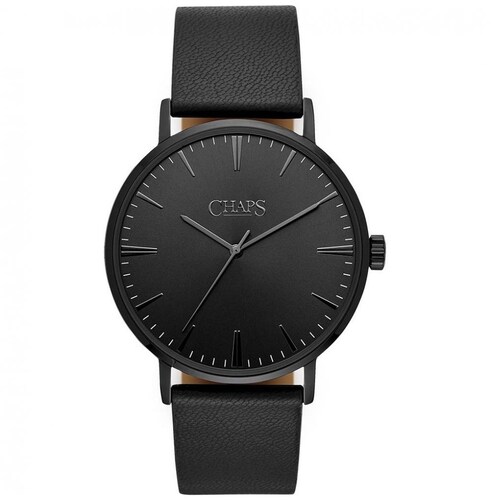 Reloj para Caballero Negro Chaps