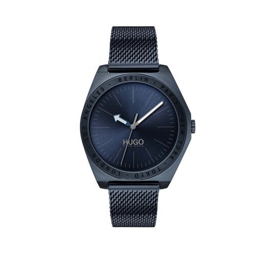 Reloj para Caballero Azul Hugo