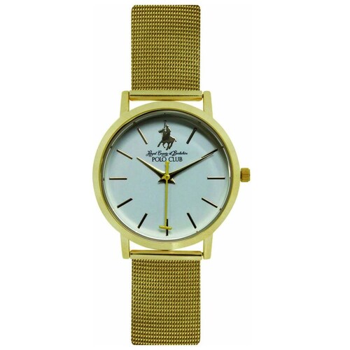 Reloj Dorado para Dama Polo Club