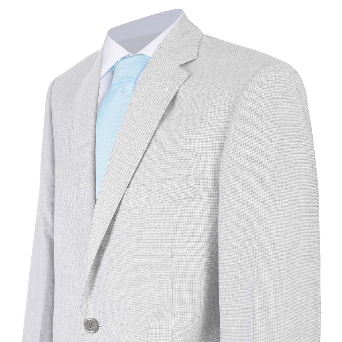Traje Lino Gris Carlo Corinto para Caballero